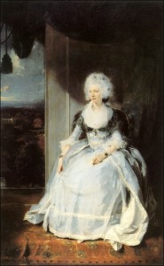 Queen Charlotte by Sir Thomas Lawrence. (National Gallery, London)