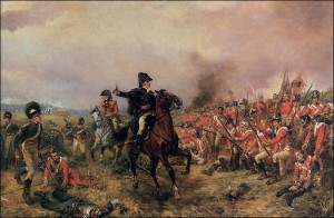 Wellington at Waterloo by Robert Alexander Hillingford.