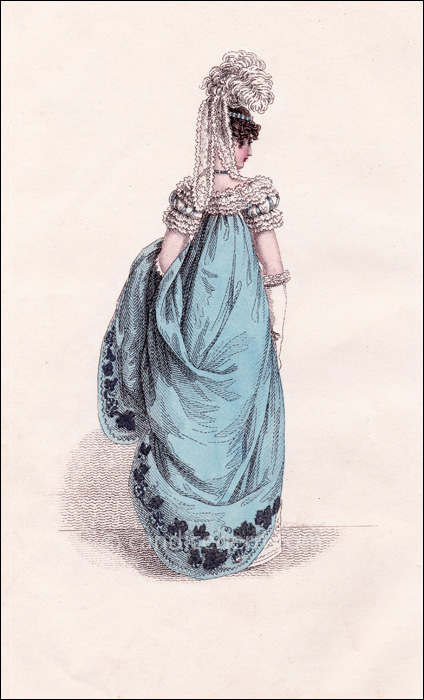 French Court Dress Apirl 1817