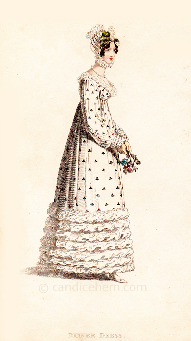 Dinner Dress, July 1817
