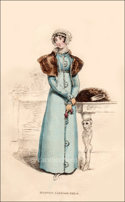 Morning Carriage Dress, January 1814