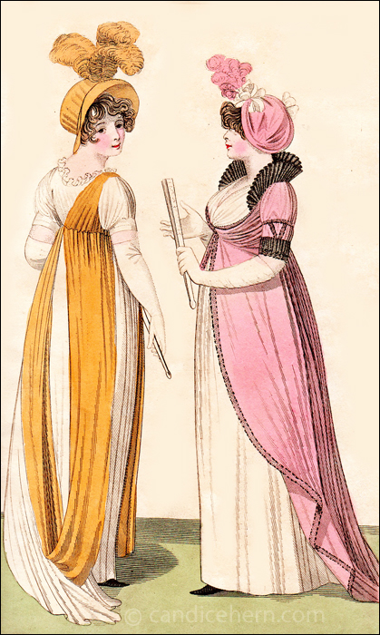Full Dresses, June 1801 - CandiceHern.com