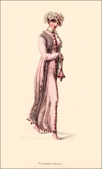 Proenade or Carriage Dress May 1812