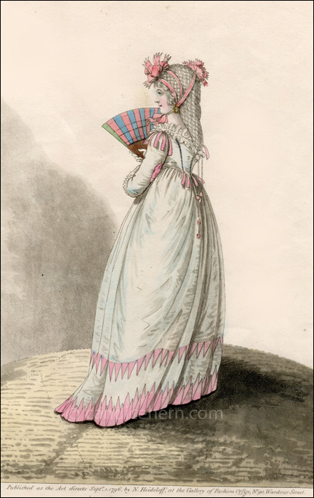 Ranelagh Evening Dress September 1796