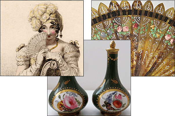 regency fashion prints, accessories, and objects and miscellany