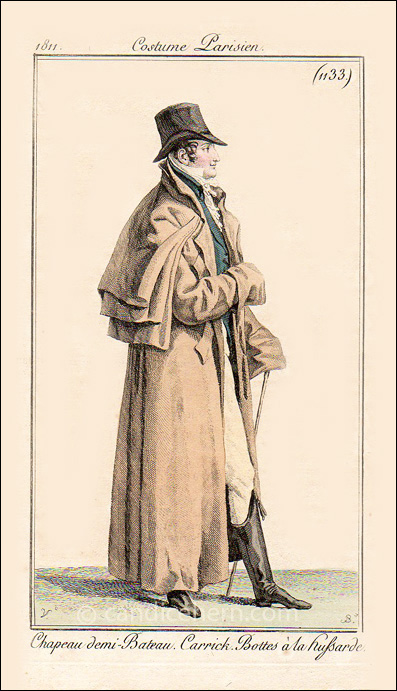 French Gentleman S Greatcoat March 1811 Candicehern Com