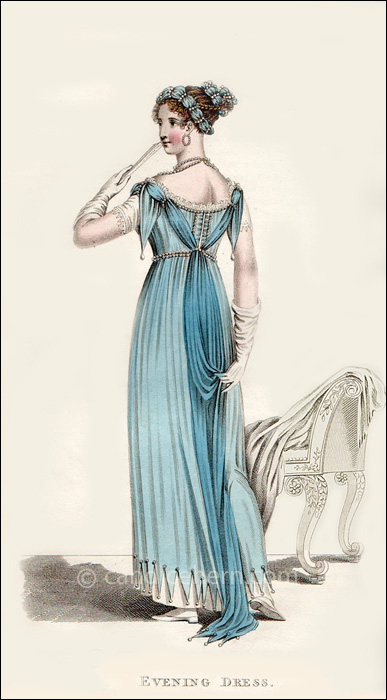 Dress In Blue Day - Elegant woman wearing blue evening gown with intricate  details - CleanPNG / KissPNG