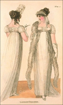 Full Dresses, March 1807 - CandiceHern.com