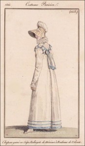 Carriage Dress, December 1816 - CandiceHern.com