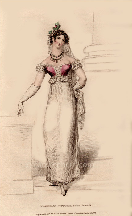 Full Dress, October 1813 - CandiceHern.com